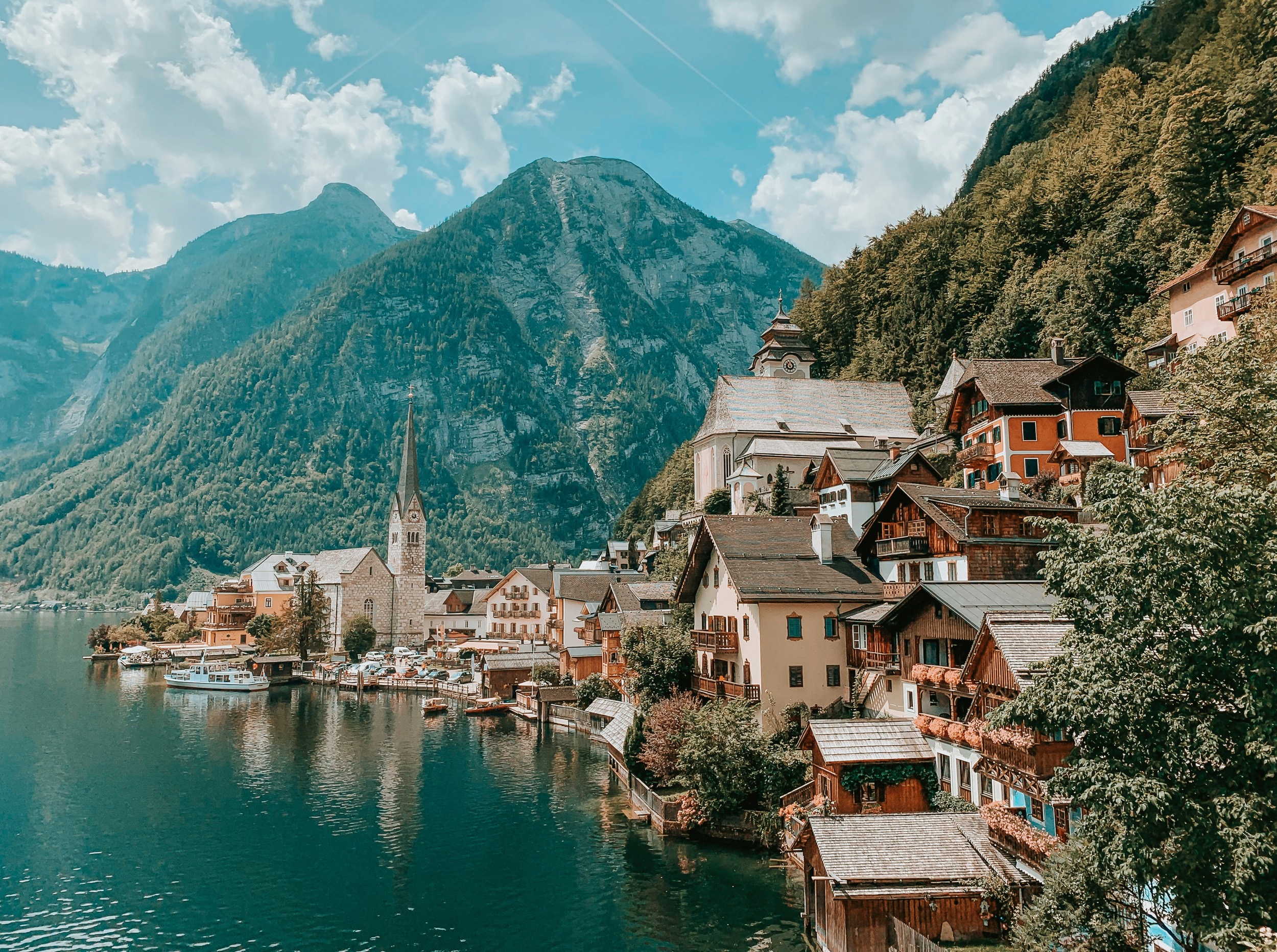 hallstatt sonnig